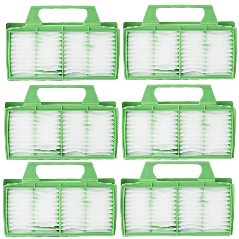6 peças de reposição de filtro de plástico adequado para bork v700 v701 v702 thomas airtec aspirador de pó Accessories-AA80