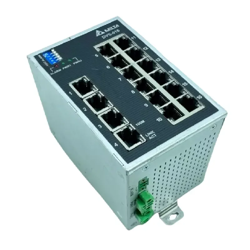 Nuevo, en Stock, Switch de Red DVS-016W01 Sin Administración, 16 Puertos, Temperatura Amplia, Ethernet SWI RJ45 para PLC