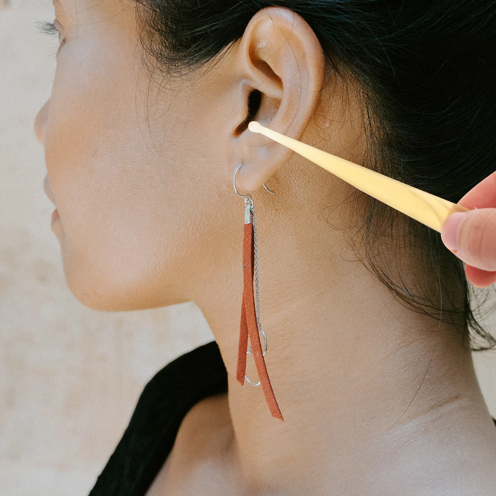 2Pcs Shofar Earwax Cleaning Tools High Quality Ear Wax Removal Stick Lightweight Safe Easy Operate Home Use Ear Clean Tool