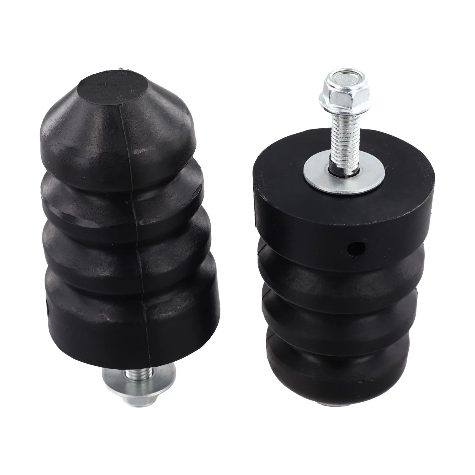 2Pcs Rear  For Leaf Spring Control Arm Bumper Rubber Block For Ford For Excursion Replacemnt Rear Leaf Spring Bumpers