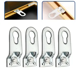10pcs/Set Picture Hangers Metal Keyhole Hanger Fasteners for Picture Photo Frame Furnniture Cabinet Accessory