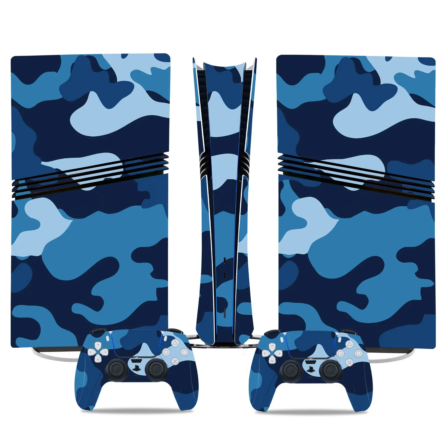 For PS5 Pro Digital Skin Sticker For PS5pro Digital Console and Controllers For PS5 pro digital Gamepad Controller Sticker Decal