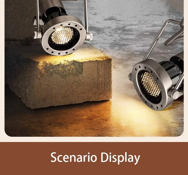 Led Track Light Industrial Style Rail Spot Light Aluminum Brushed Nickel Color Ceiling Lamp Whole Full Set 3 4 Lights Wall Wash