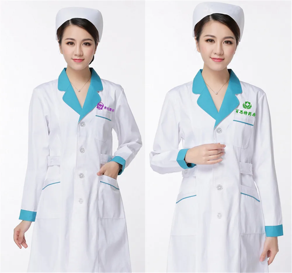 Nurse Uniform Hospital lab coat scrubs doctor Women Hospital Medical Scrub Clothes Uniform Design Breathable medical uniforms