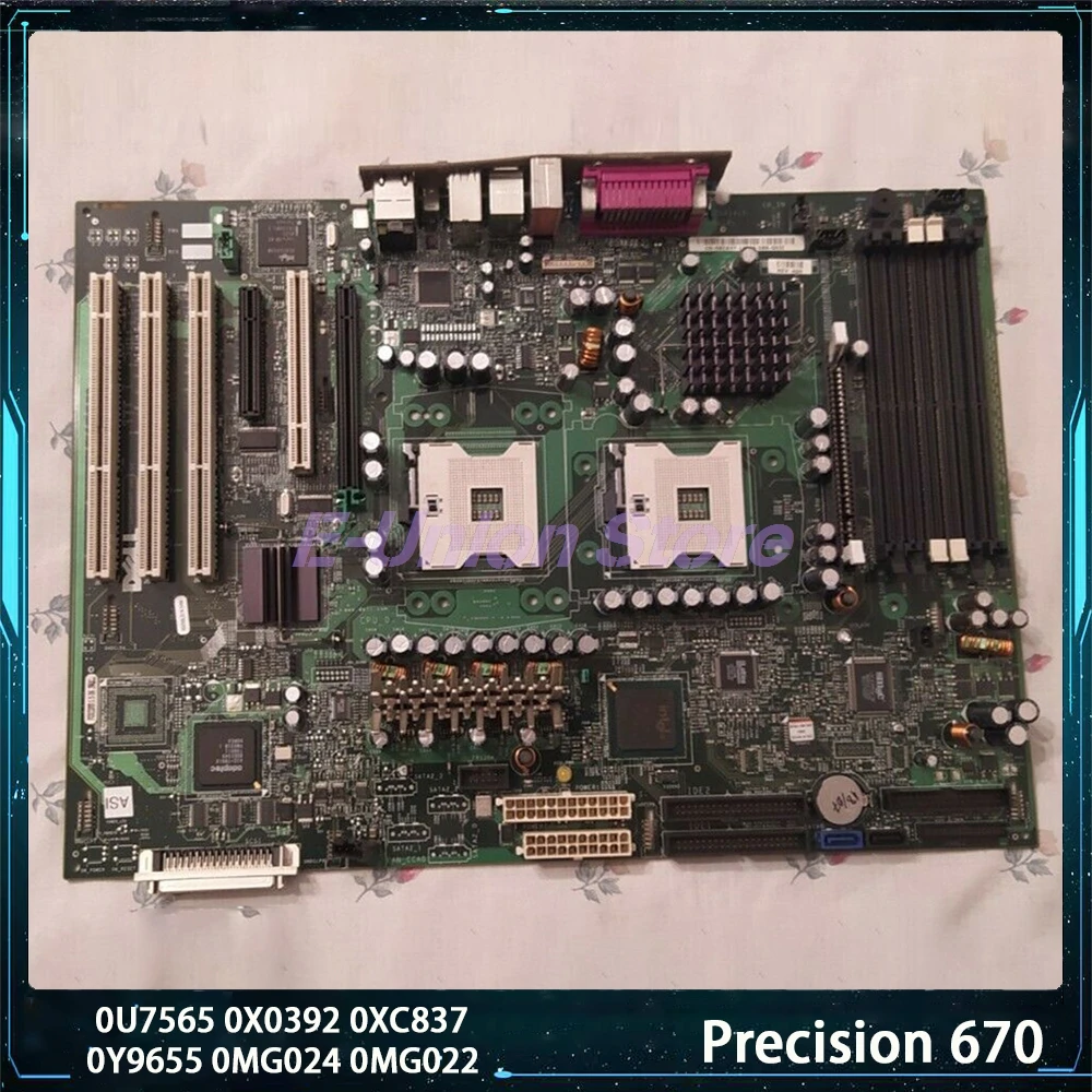 

Материнская плата Precision 670 0U7565 0X0392 0XC837 0Y9655 0MG024 0MG022