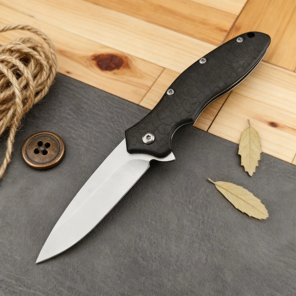 1830 التكتيكية في الهواء الطلق سكين جيب قابل للطي البرية بقاء الدفاع الإنقاذ EDC التخييم التنزه مغامرة سكاكين متعددة الوظائف #1