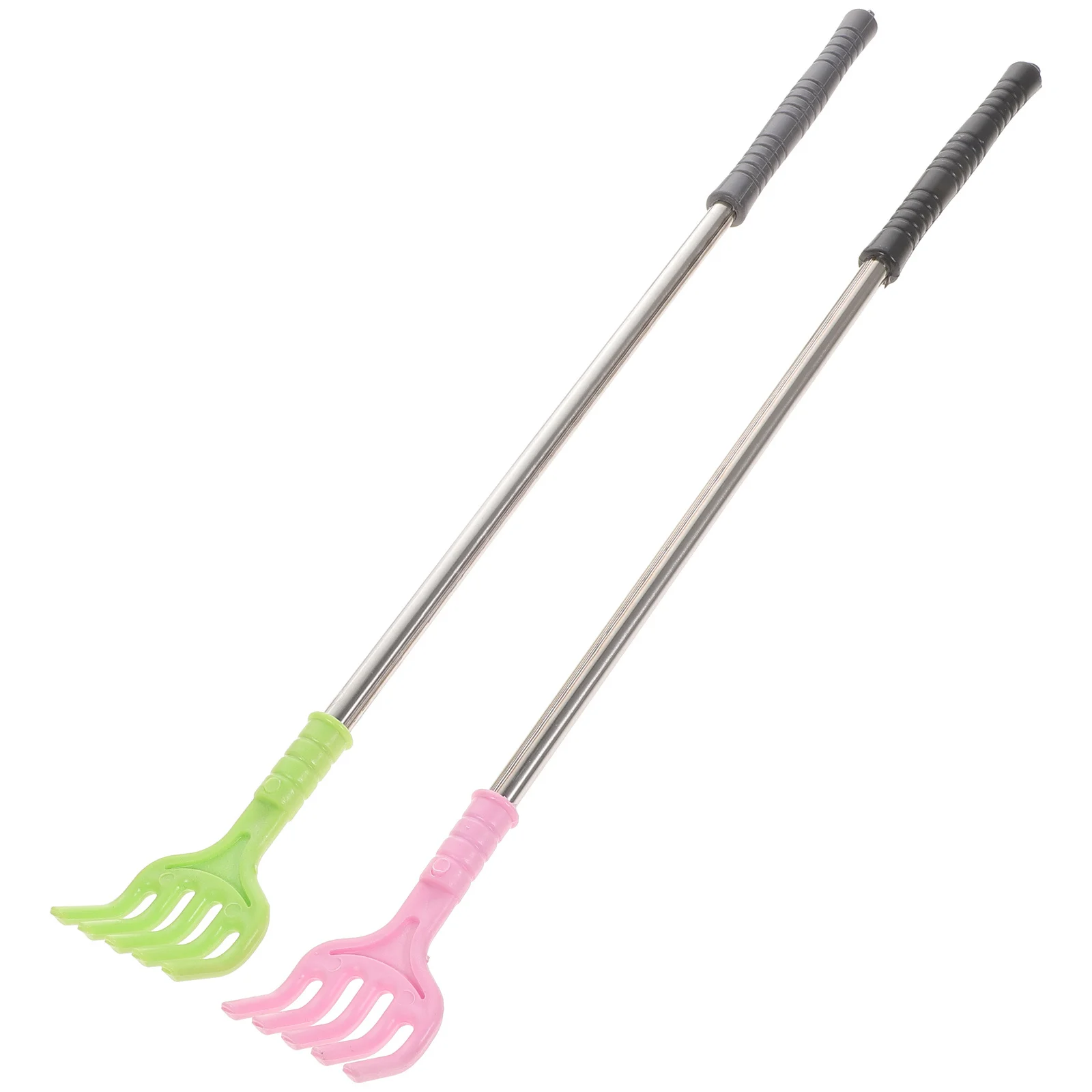 2 قطعة من أداة تدليك الجسم المعدنية لتخفيف الحكة عصا الخدش المحمولة لتهدئة وتدليك فعال