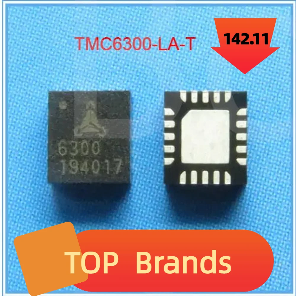 

TMC6300 TMC6300-LA-T 5 шт. QFN-20 тройной/половинный мост/контроллер двигателя и чип драйвера IC чипсет оригинал