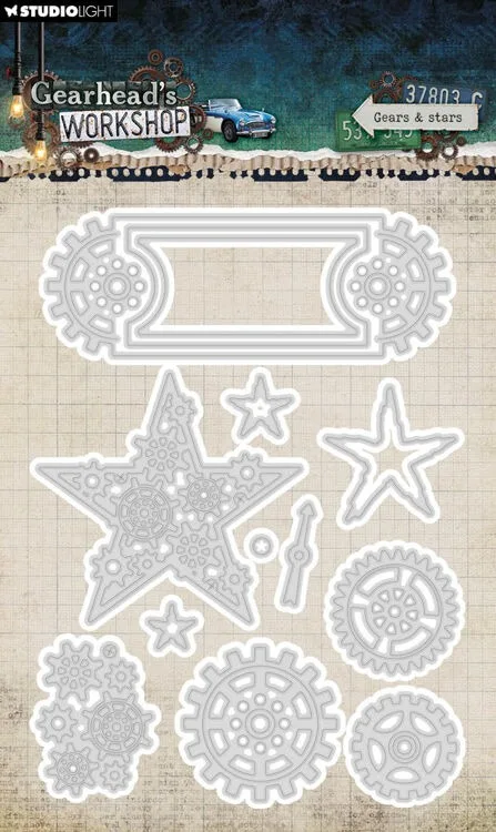 Clock Racing Car Stamps 2026 New Metal Cutting Dies For DIY Scrapbooking Crafts Maker Photo Album Template Handmade Decoration