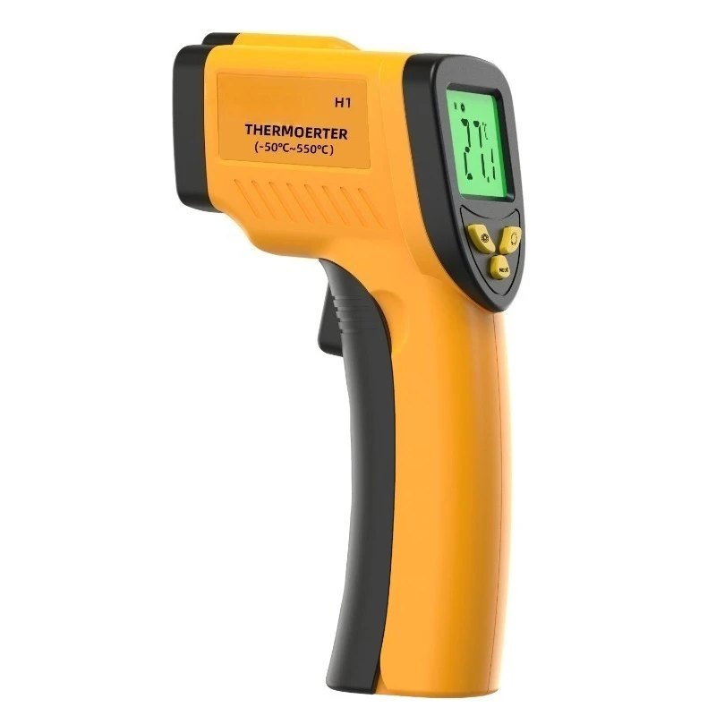 H1 infrared thermometer high precision industrial temperature measuring gun water temperature oil temperature
