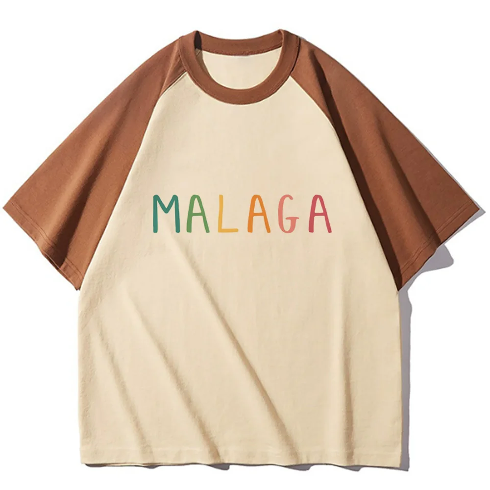 Malaga t-shirts women athleisure top female 2000s funny clothing