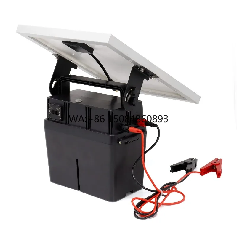 IP68 Waterproof Solar-Powered Electric Fence Charger Solar panel power generation