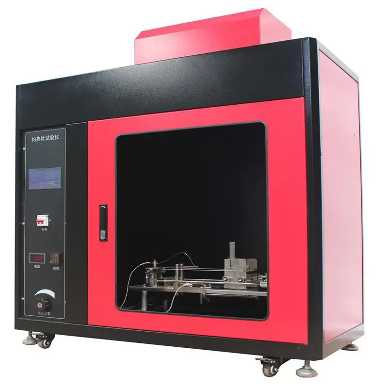 Automotive Interior Fire Stability Tester Glowing Wire Flame Retardant Tester Insulation Material Flammability Test Chamber