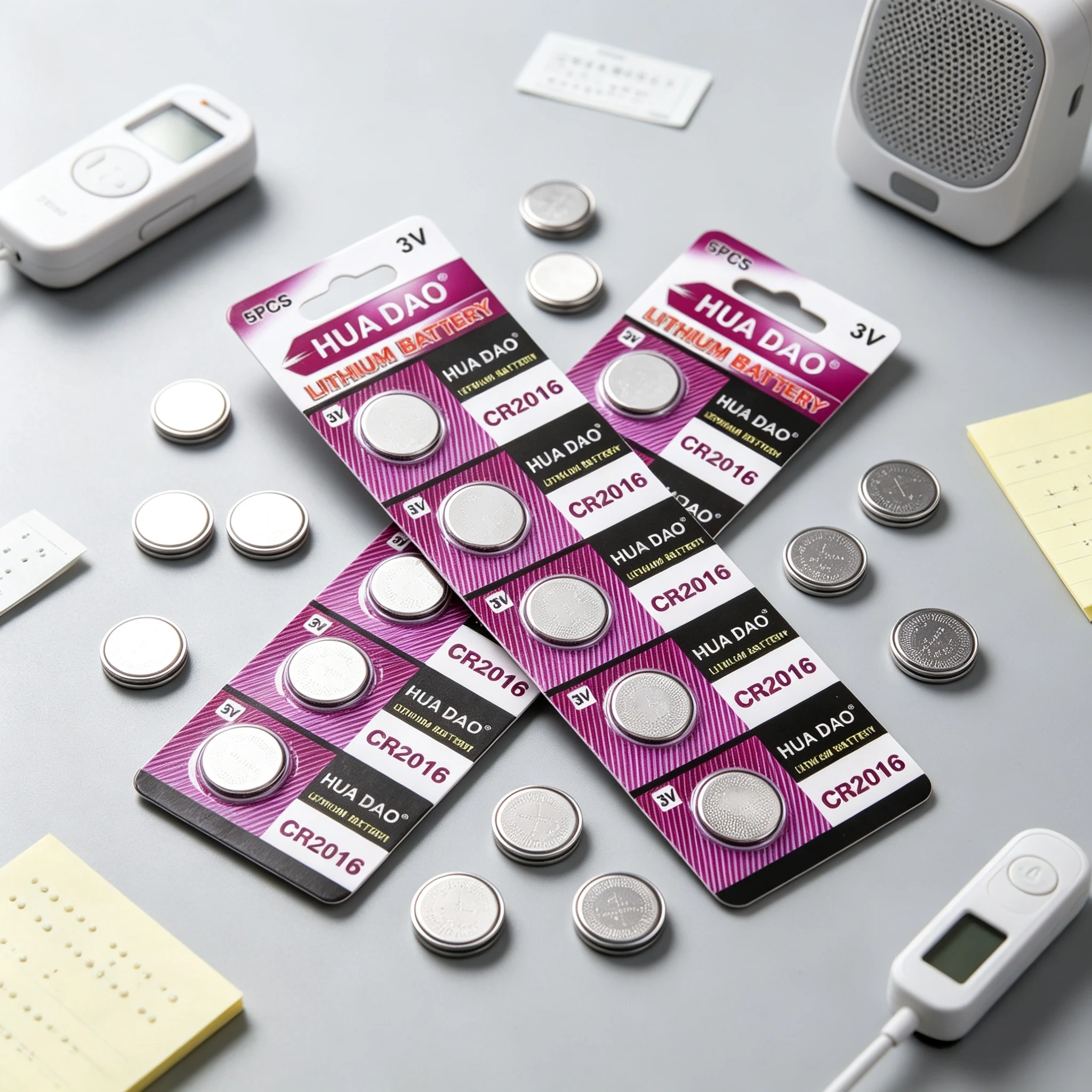 Cr2016 Dl2016 Ecr2016 Br2016 2-50Pcs 3V 60Mah Lithium Button Cell Low Self Discharge Durable For Watch Car Key Remote Control