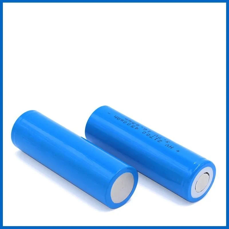 100PCS For 21700 Lithium Battery Flat Head Cylindrical 3.7V Rechargeable Cell for Digital Products High Capacity Power Source
