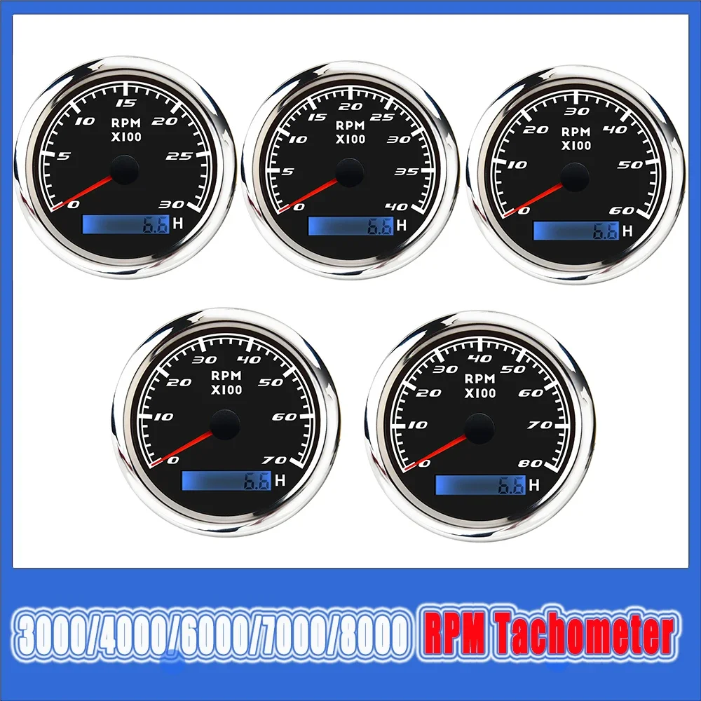 

New Waterproof Digital GPS Speedometer Adjustable LCD Odometer Speed Gauge with GPS Antenna for Boat Car Motorcycle Motor Yacht