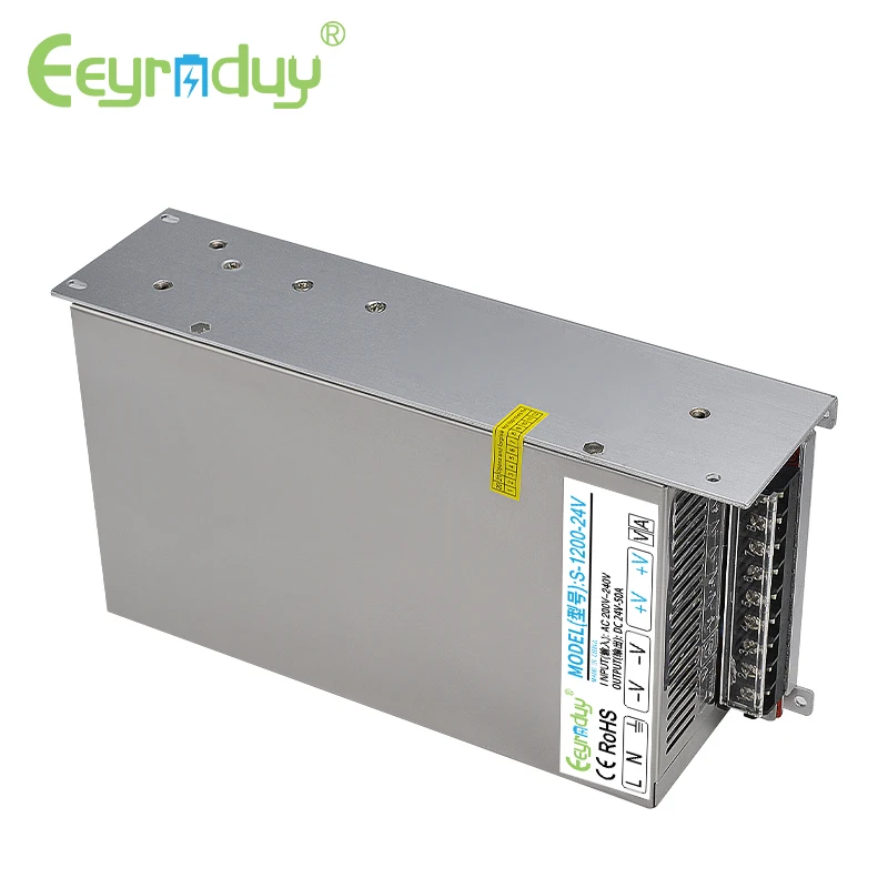 High-Power 1200W Constant Current Regulated Switching Power Supply 0-12V24V48V60V80V110V220V Adjustable Voltage