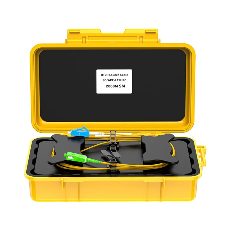 A99E-OTDR Dead Zone Eliminator Fiber Optic Ring OTDR Transmitting Cable Box Fiber Optic OTDR Launch Cable Box 2Km