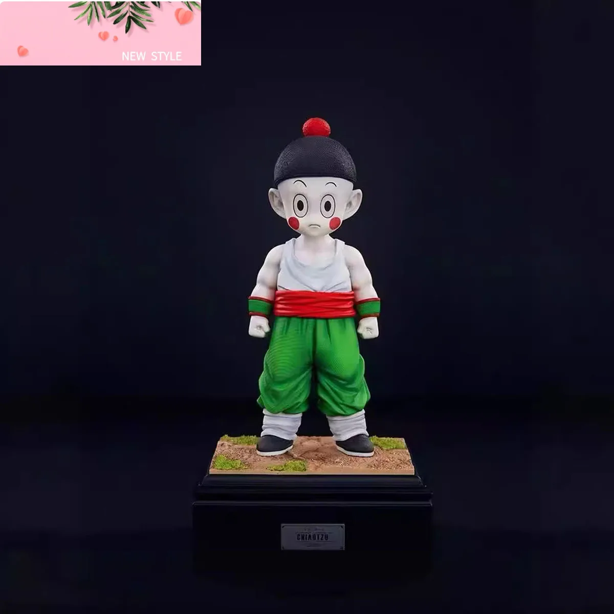 

17cm Dragon Ball Tien Shinhan Action Figure Tien Shinhan Figurine Chiaotzu Pvc Model Statue Doll Collection Decoration Toys Gift