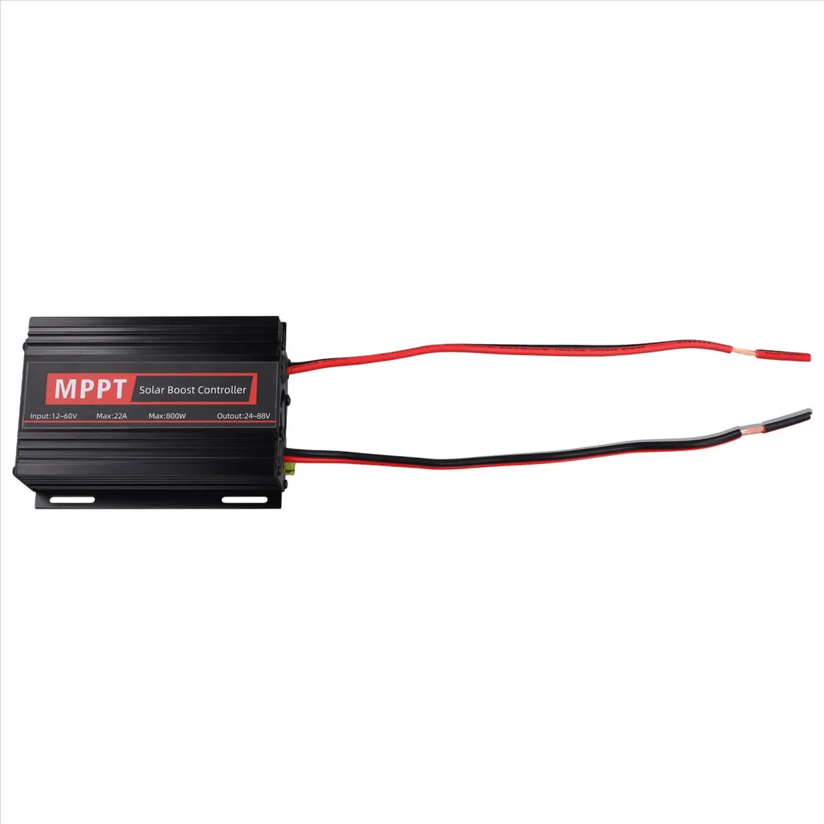 AU47-MPPT Booster Solar Controller 22A 800W PV 12-60V Input Step-Up 24-88V Charging Solar Charger for Lithium Gel AGM