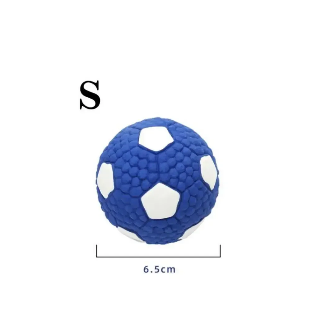 1 Stück 3er-Set Quietschende Hundespielbälle für Kleine und Große Hunde Bissresistent Zahnpflege-Kauspielzeug Interaktiver Welpen-Spielball – Detail 13