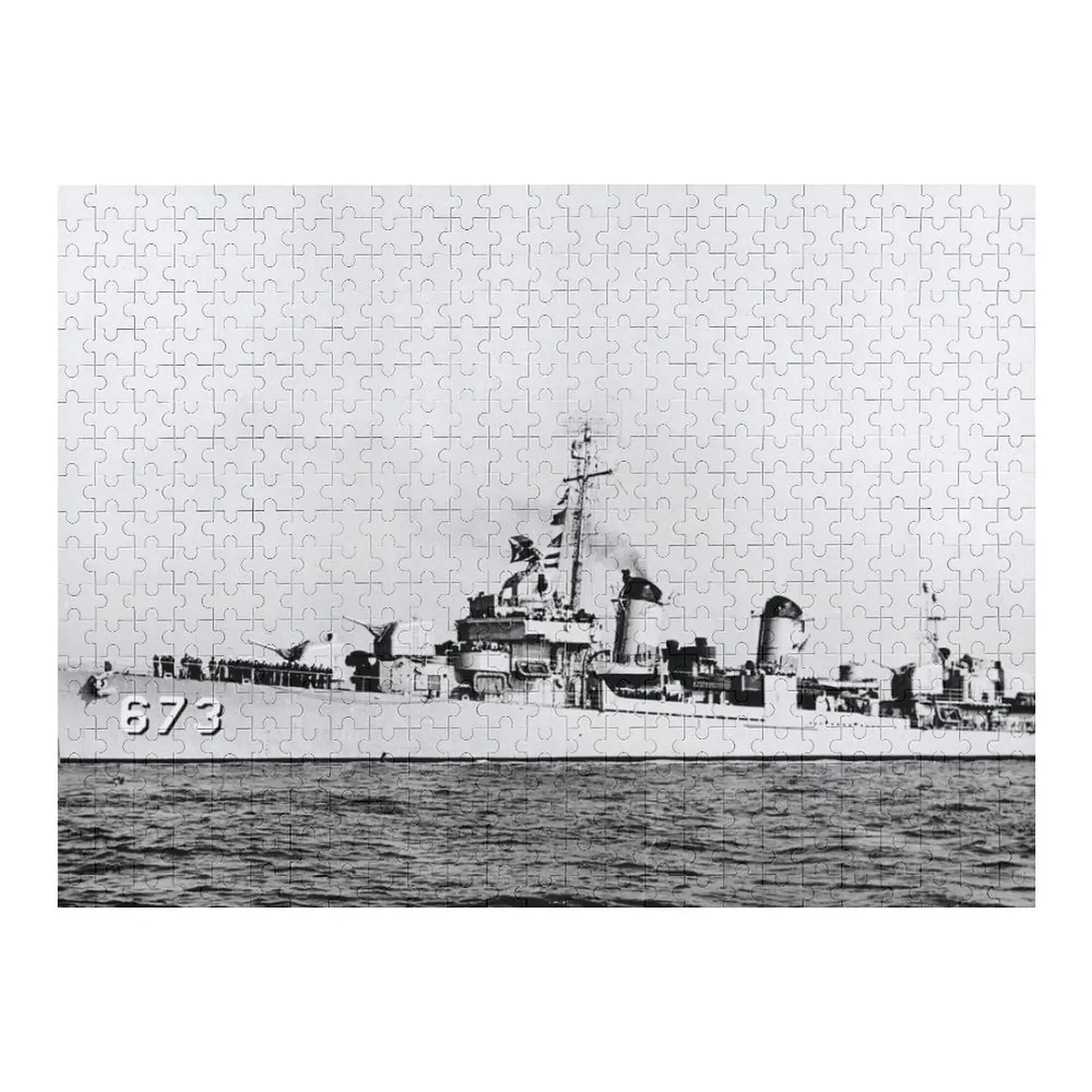 USS HICKOX (DD-673) STORE Puzzle Giocattoli per bambini Nome in legno Foto personalizzata personalizzata Foto personalizzata Puzzle fotografico personalizzato