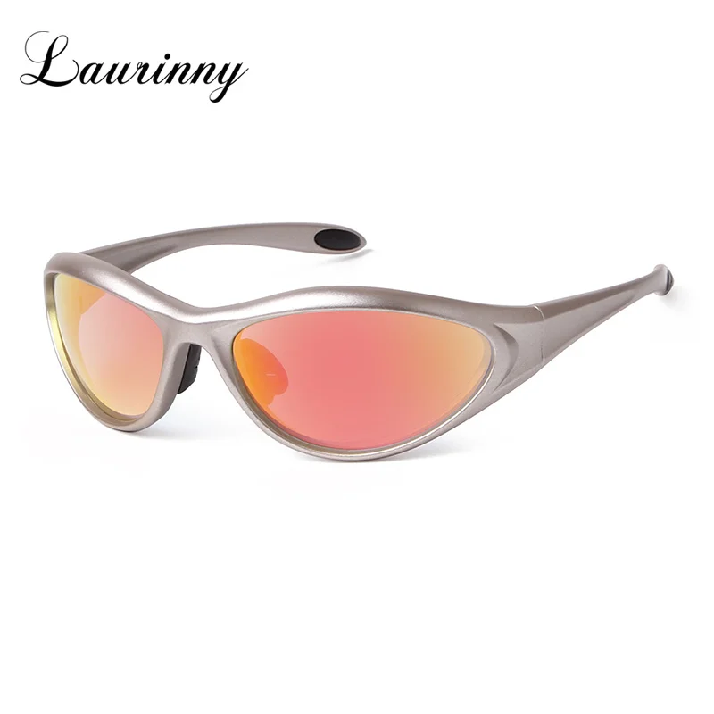 Luxury Y2K Women Sunglasses Men Brand Design Blue Mirror Lens Shades Sun Glasses Vintage Goggles Driving Punk Eyeglasses Eyewear