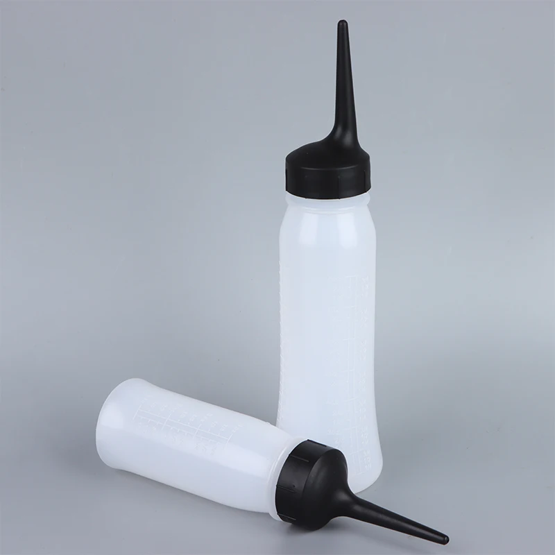 120ml 240ml Plastic Salon Hair Color Applicator Bottles Scale Hairdressing Hair Dye Bottles Styling Accessories