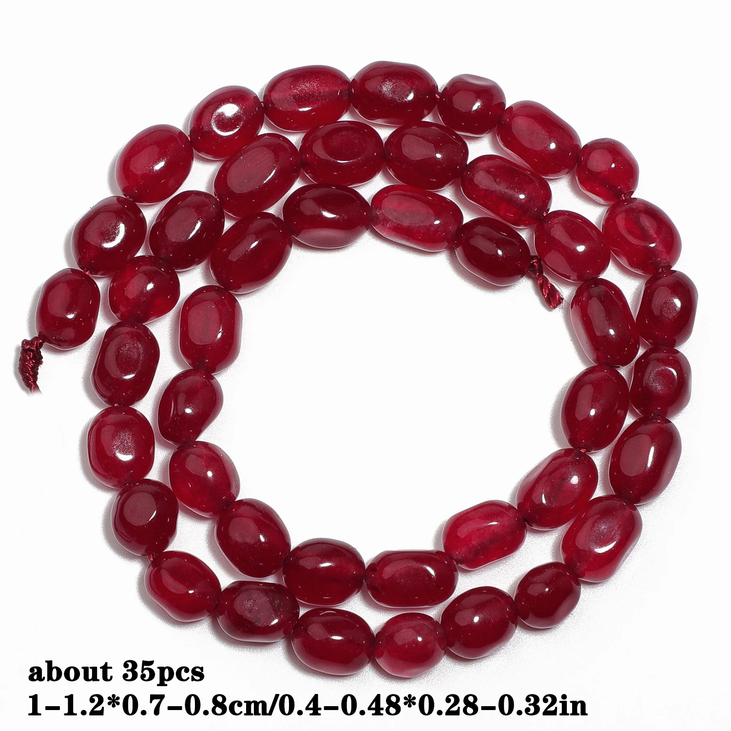 Natural Chalcedony Beads for DIY Jewellery Making
