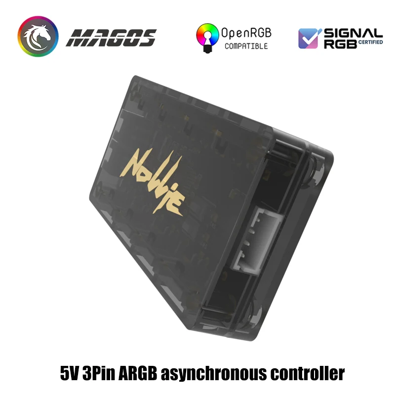 Controlador asíncrono Nollie RGB HUB 8/16 vías direccionable ARGB divisor compatible con Software de gestión de señal RGB/OpenRGB