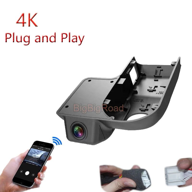 4K Plug And Play For Neta U 2022 2023 Car Video Recorder Wifi DVR Dash Camera Black Box FHD 2160P