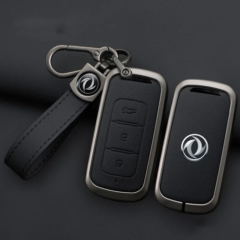 Zinc Alloy Car Key Cover For Dongfeng DFSK DFM 580 370 S560 AX7 AX5 AX4 AX3 MX5 Keyless Remote  Protector Case Auto Accessory