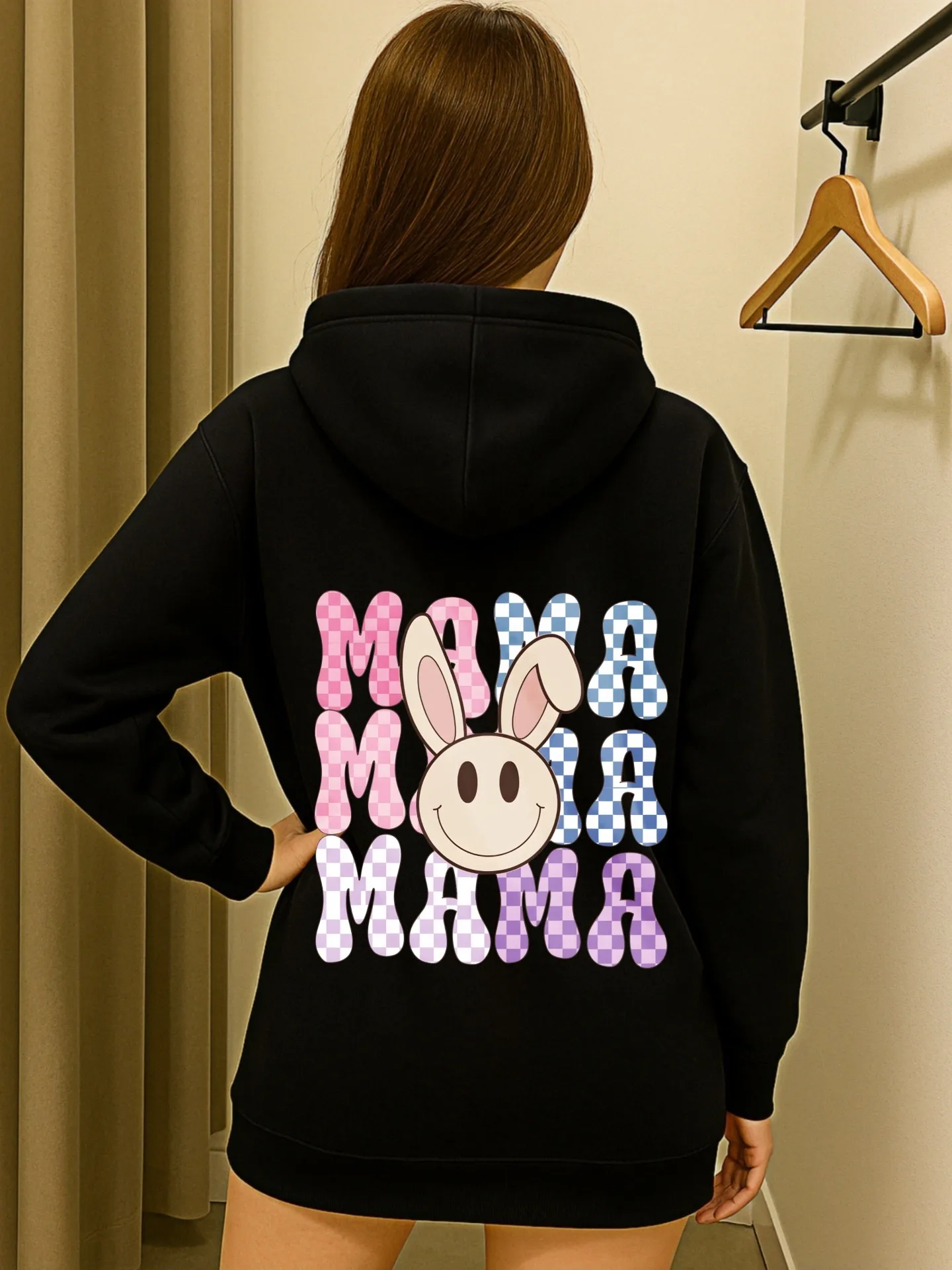 Sudadera con capucha gráfica para mujer, estampado gráfico vintage, estilo streetwear, tela suave, uso diario informal, para hombres jóvenes