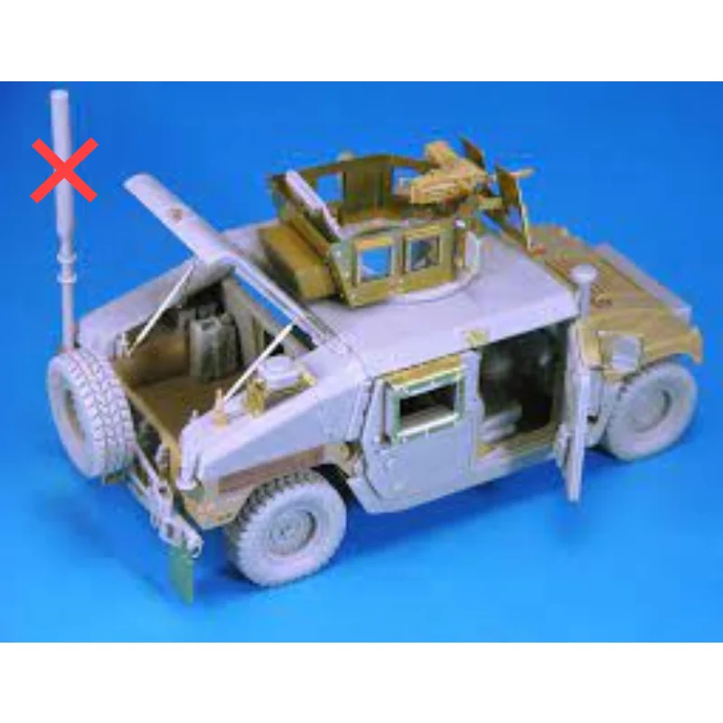 1:35 Scale Die-cast Resin Model Assembly Kit US M1151 Armoured Car Stack Conversion (no Etching) Unpainted2347