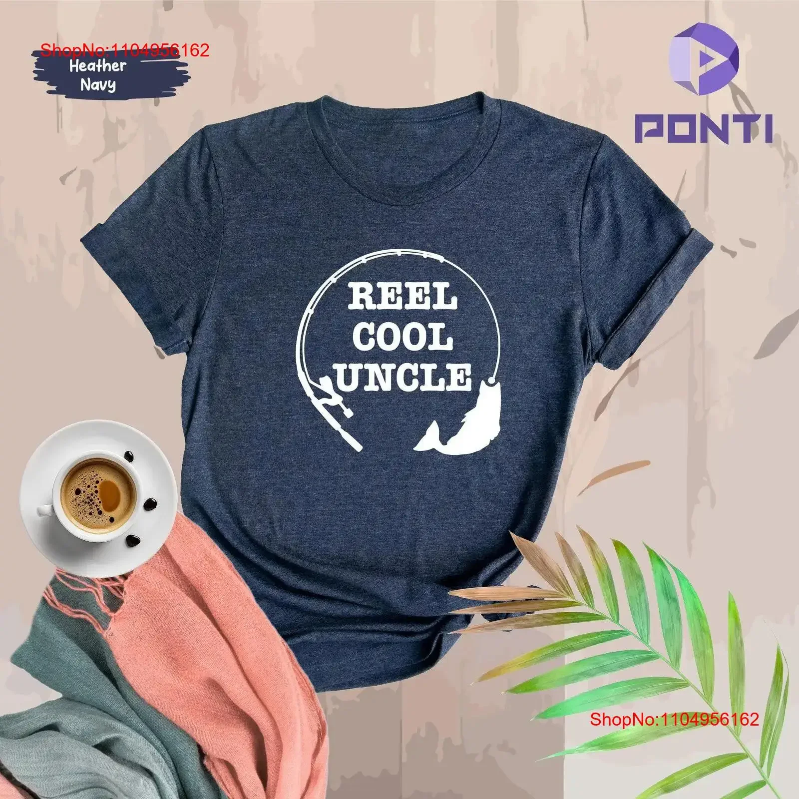تي شيرت Reel Cool العم لمحبي صيد الأسماك للرجال على قميص مغسول عتيق للارتداء اليومي ملابس ناعمة مصممة ملابس الشارع