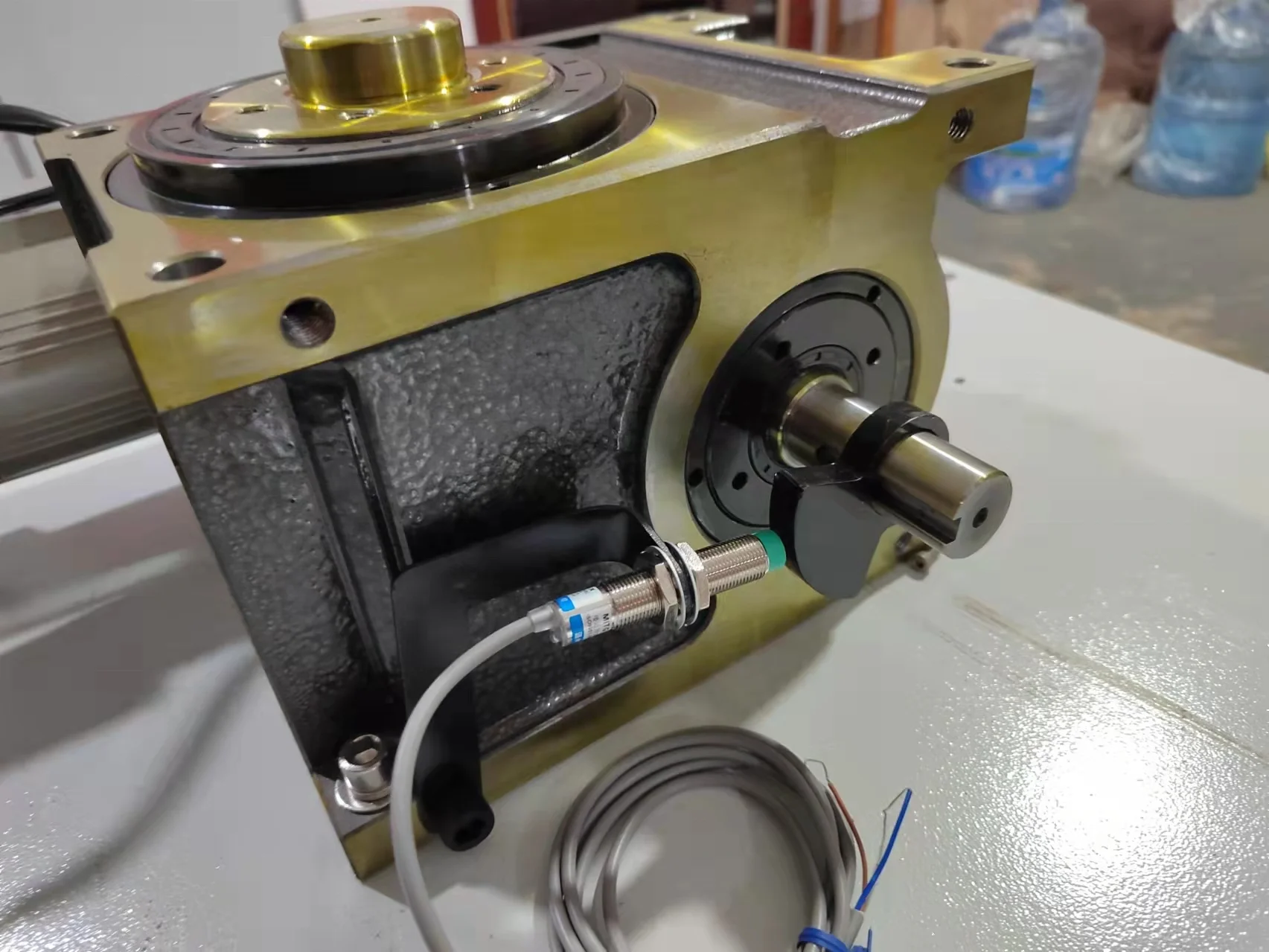DF Series Batch Cam Splitter Flange Rotor Disk Motor Alloy Steel Cam Indexer Machine Divider For Food Packaging Printing