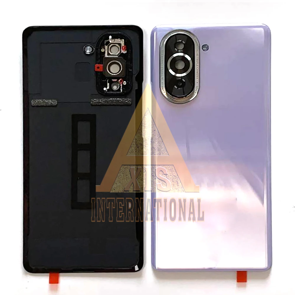 Grade AAA For Huawei nova 10 Back Cover 10Pro Battery Cover Nova 10 Pro Housing+Camera Frame Lens For Nova10 Back Case+Sticker