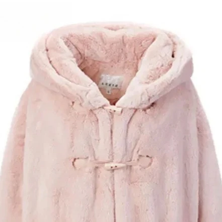 

Новая осенне-зимняя теплая куртка с капюшоном и ушками кролика, средней длины, из утолщенного искусственного меха рекс-кролика, свободного кроя, для женщин