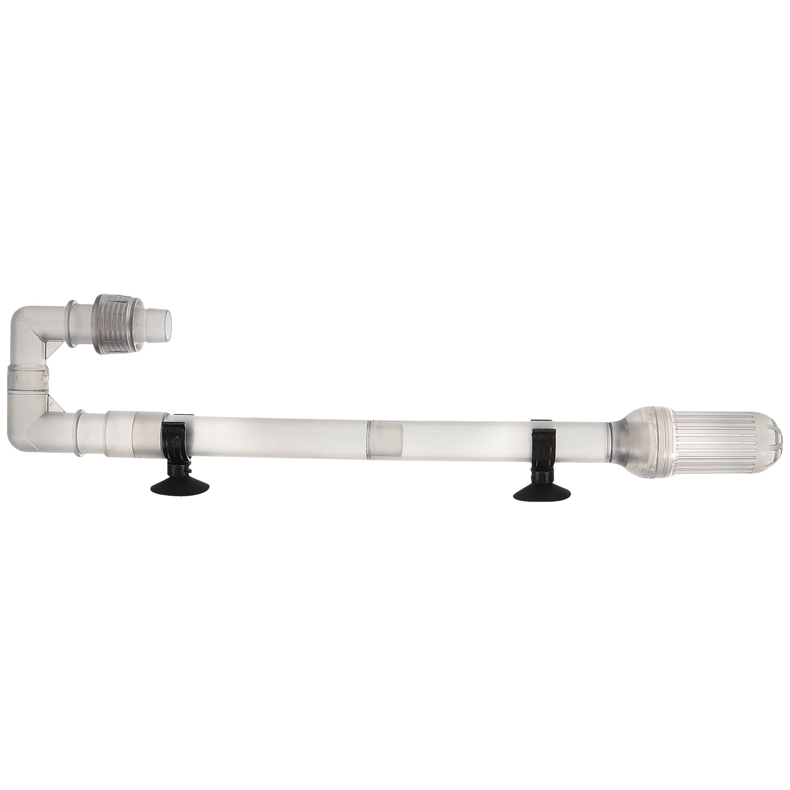 1Set Accessori per secchio per filtro per acquario Tubo di ingresso in plastica per flusso d'acqua uniforme liscio per sistema di influsso per acquario per acquario