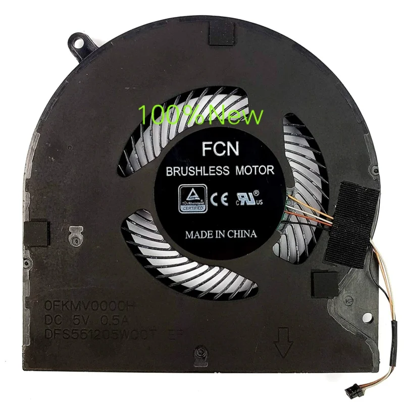 

NEW CPU Fan for Razer Blade 15 Rz09-03009w97 Rz09-03006EQ2 Rz09-02385g92 GTX1060