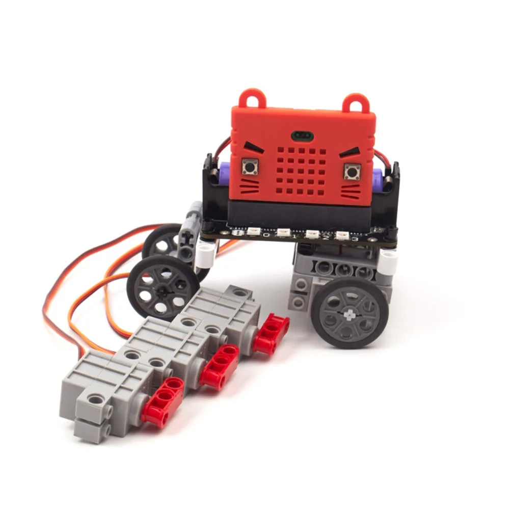 Сервопривод Geek, программируемый 270 градусов для Microbit Smart Car, версия рулевого механизма 3-5 В для детей, развивающая игрушка, подходящая с Legoeds