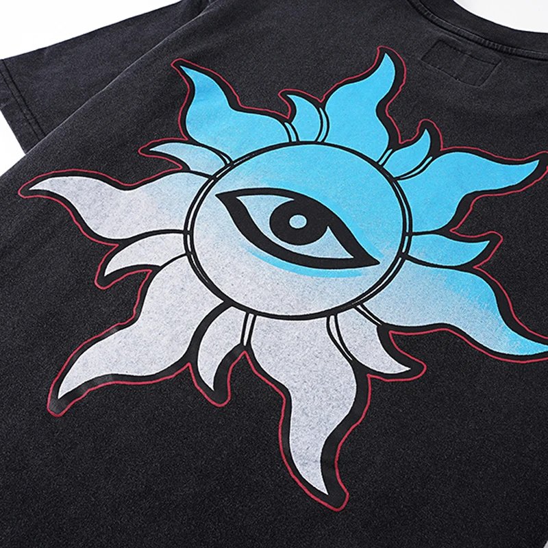 

Статуя Свободы, каменная статуя с принтом GOD SPEED, футболки для мужчин и женщин, городская модная уличная одежда, футболки с короткими рукавами Godspeed