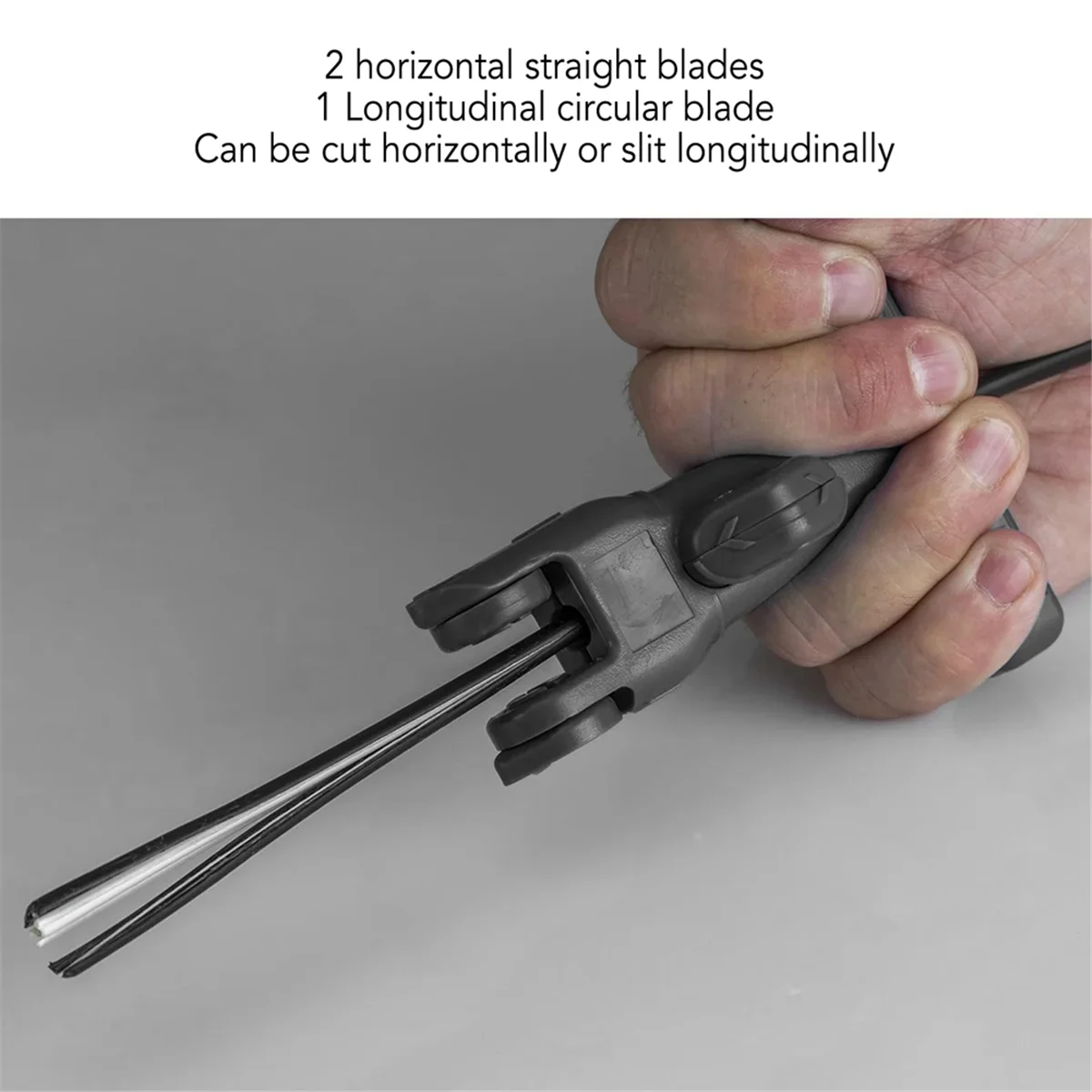 BFYL-Fiber Optic Cable Stripper ปฏิบัติอเนกประสงค์ปรับความลึกใบมีด Fiber Optic Drop Cable Slitter สําหรับ FTTH