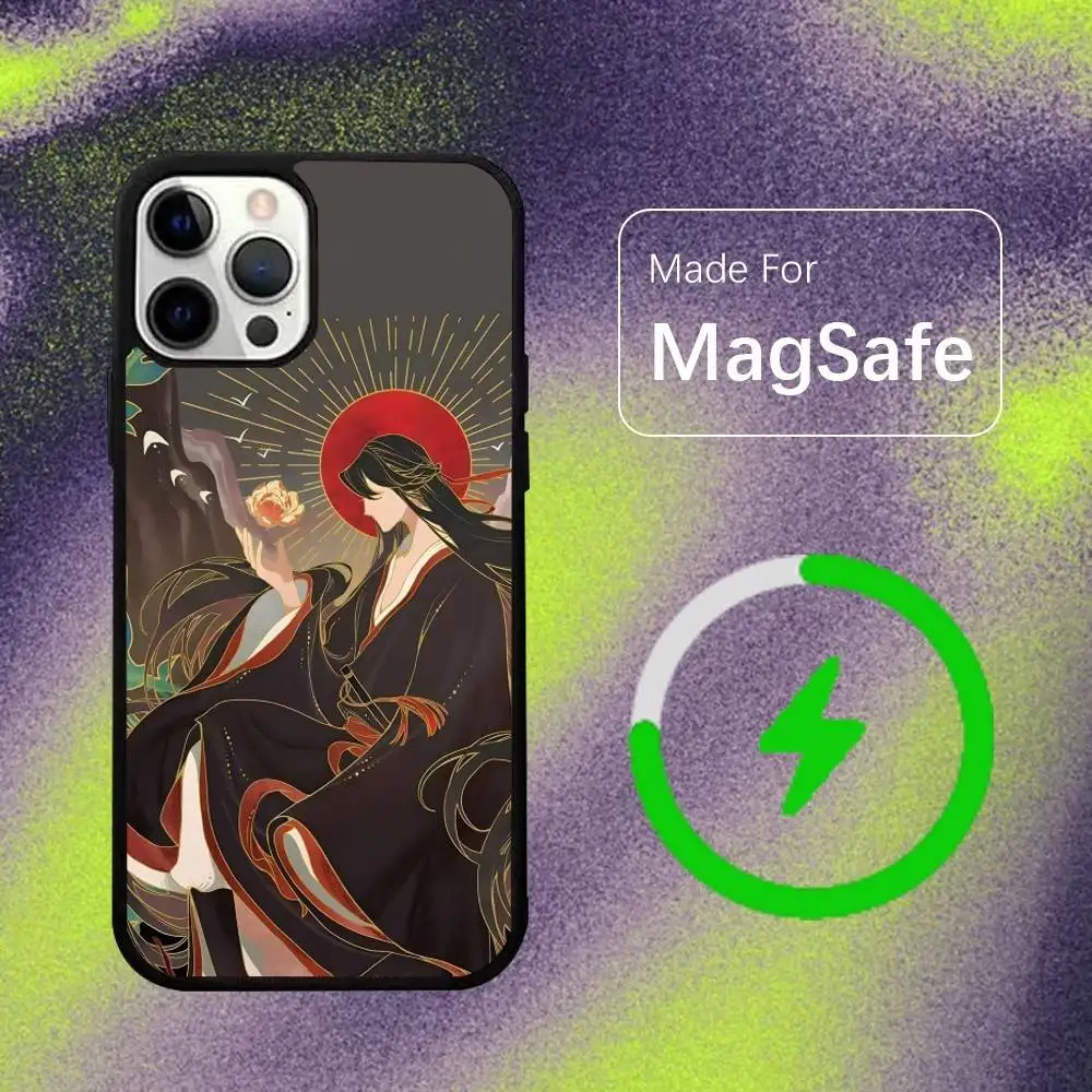 حافظة هاتف Mo Dao Zu Shi لهاتف iPhone 17,16,15,14,13,12,11,Pro,Max,Plus,Mini,SE,Air Magsafe شحن لاسلكي مغناطيسي #4