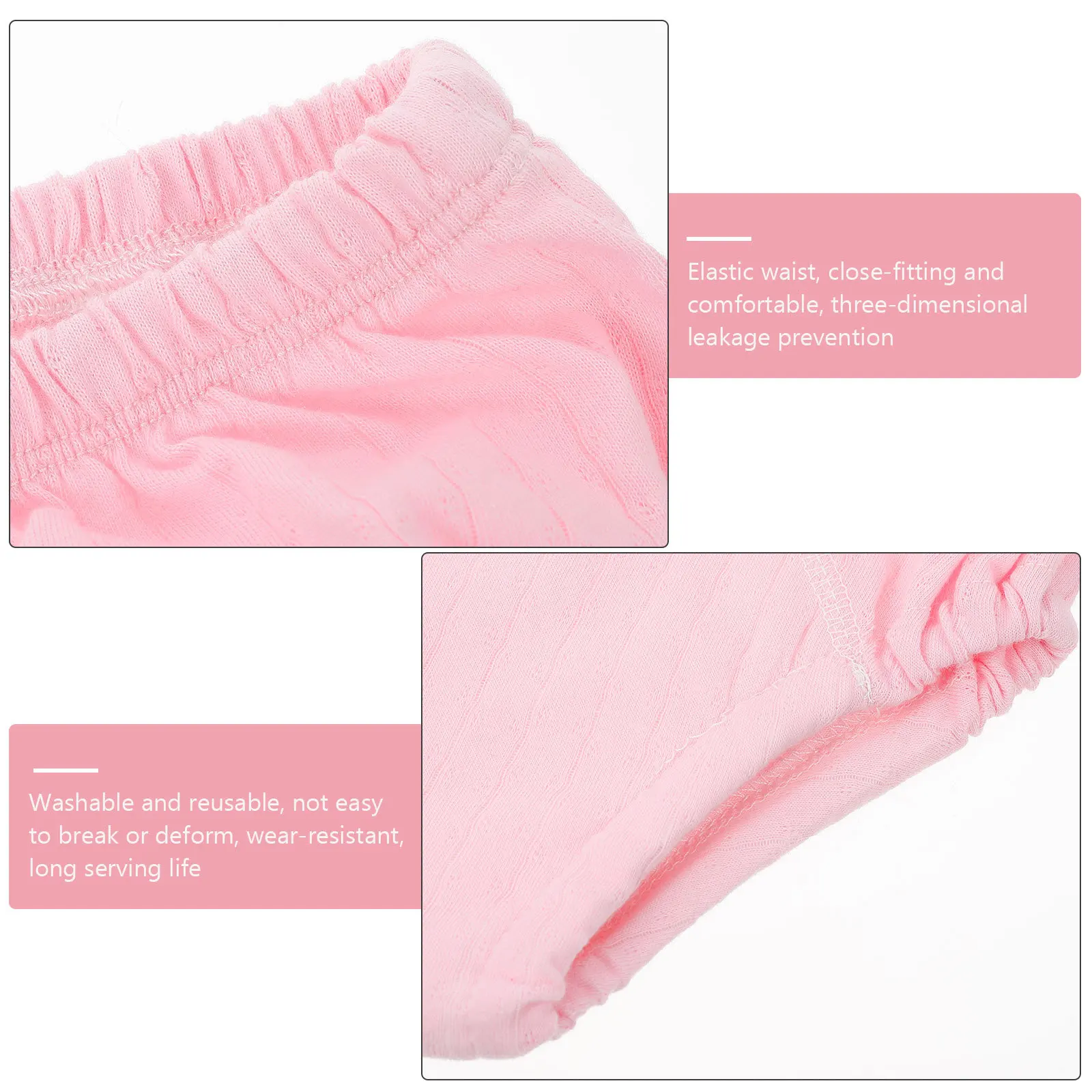 

1 шт., детские моющиеся дышащие подгузники, штаны из чистого хлопка, тренировочные штаны, герметичные подгузники для новорожденных