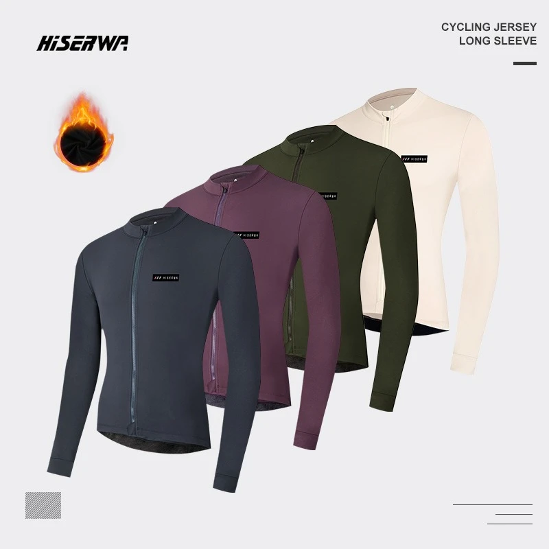 

Флисовый эластичный термовелосипедный костюм с длинными рукавами для велоспорта MTB Road PRO TEAM для мужчин и женщин, велосипедный трикотаж Maillot Ciclismo