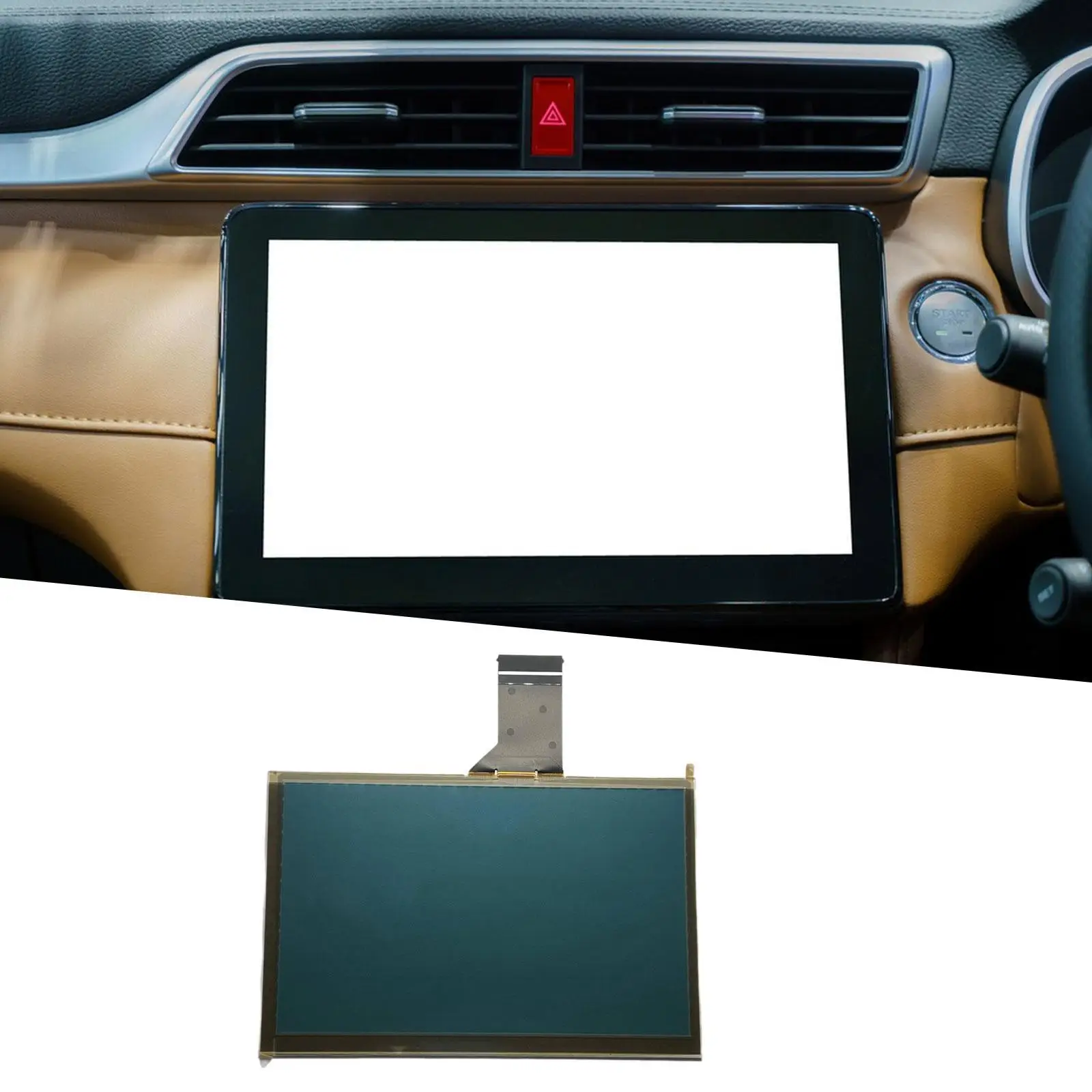 

LCD Display Touch Screen TD0-wxga0700K00057-v1 Radio Practical Clear Viewing Repairing Touchscreen for Compass 2017-2020