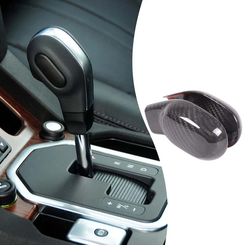 

1 piece set Real carbon fiber For Land Rover Discovery 3 LR3 Discovery 4 LR4 2004-2012 car gearbox head cover car accessories