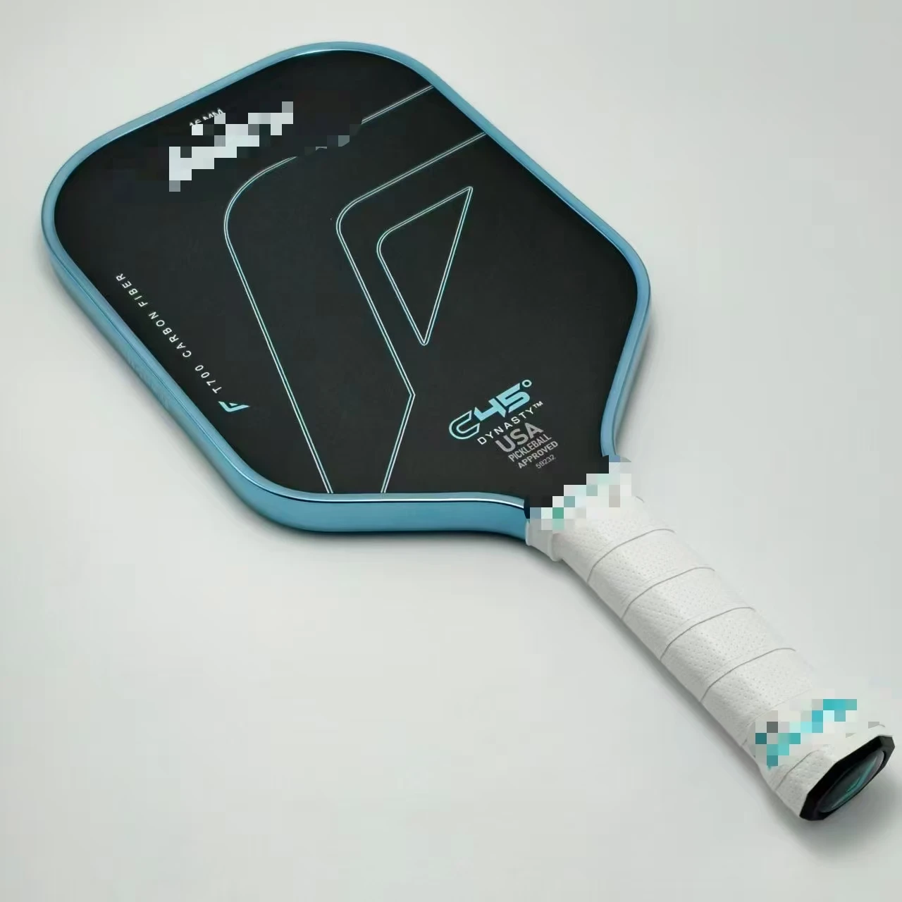 Franklin C45 Pickleball Paddle Toray T700 Carbon Fiber Thermalforming 16mm Standard Shape Rough Surface Better Spin