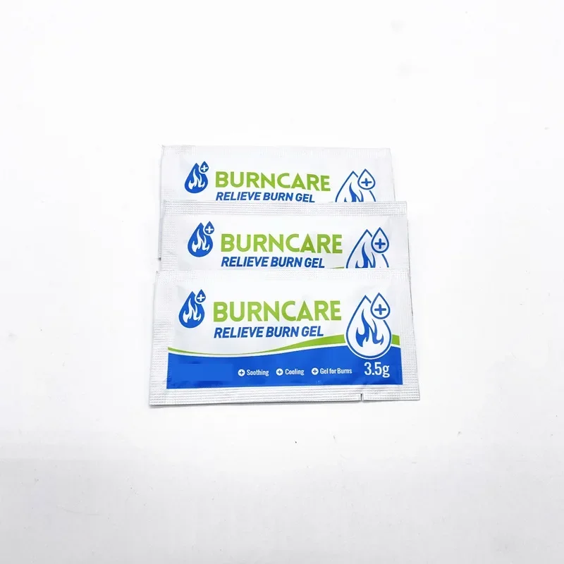 10PCSBurn Dressing Emergency Burn Care Gel Cooling And Soothing Hydrogel Wound Dressing Water Gel For Burn Debridement First Aid